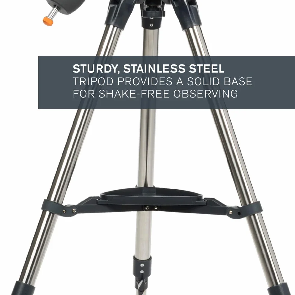 Celestron 31045 AstroMaster 130EQ Newtonian Reflector Telescope, Dark Blue - Newtonowski teleskop zwierciadlany Celestron 31045 AstroMaster 130EQ, ciemnoniebieski