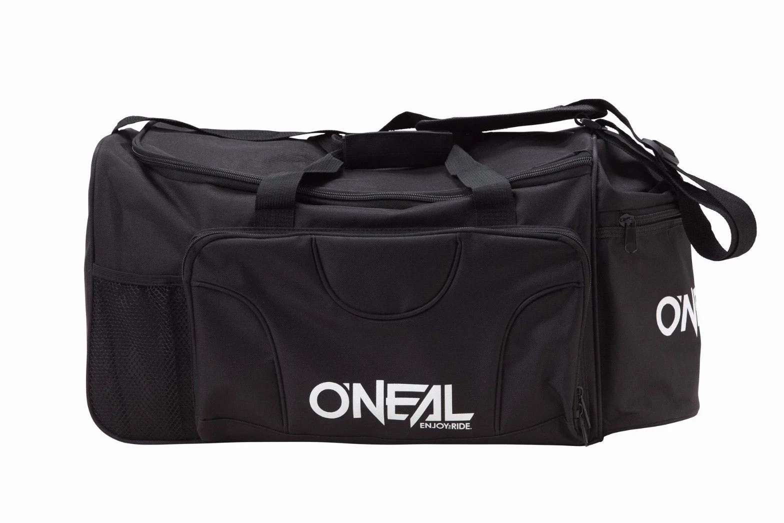 O'NEAL | Akcesoria | Motocross Enduro Motorcycle | Wytrzymały poliester 600D, wyściełany pasek na ramię, wytrzymałe zamki błyskawiczne | O'NEAL TX 2000 Gear Bag | Czarna | 56 x 23 x 28 cm