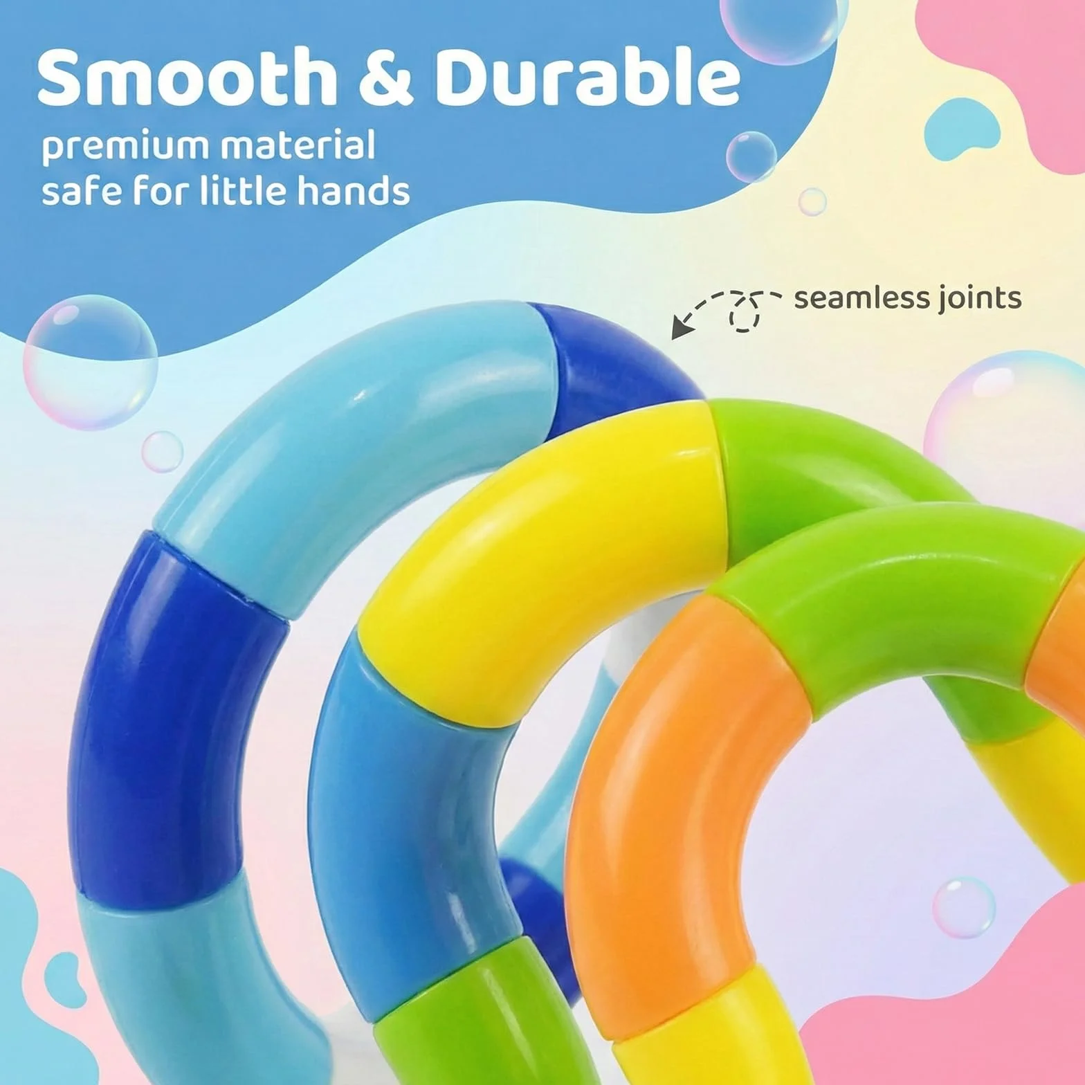 Tangle Fidget Toy, zabawka z autyzmem, redukuje stres i stymulacja sensoryczna, dla dorosłych i dzieci, idealna do domu, biura lub w podróży