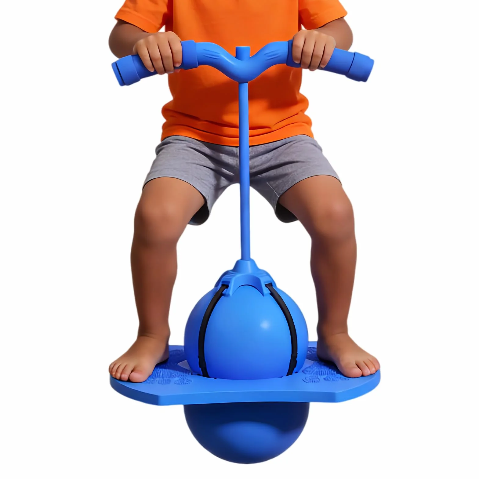 Jumping Ball Toy, Balance Training Sports Equipment, Bouncy Board Exercise Game, Fun Physical Activity For Kids Adults Play, Home Fitness, Coordination And Skill Development