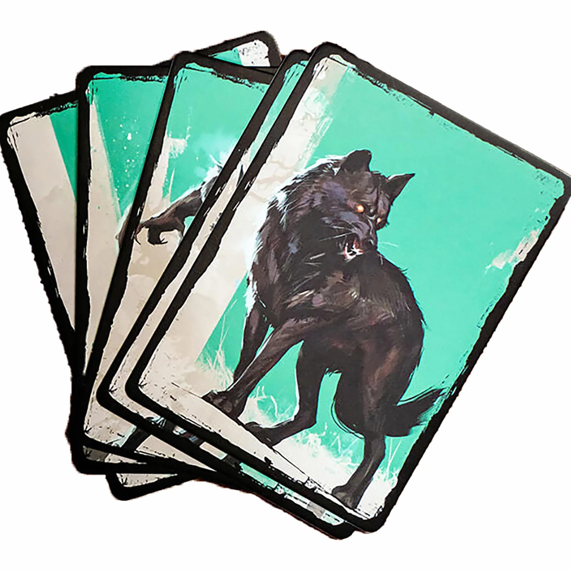 Renegade Game Studios | Werewolves: The Apocalypse RPG: Luna's Fury Dice & Tray zestaw akcesoriów | Akcesoria do gier | Od 18 lat