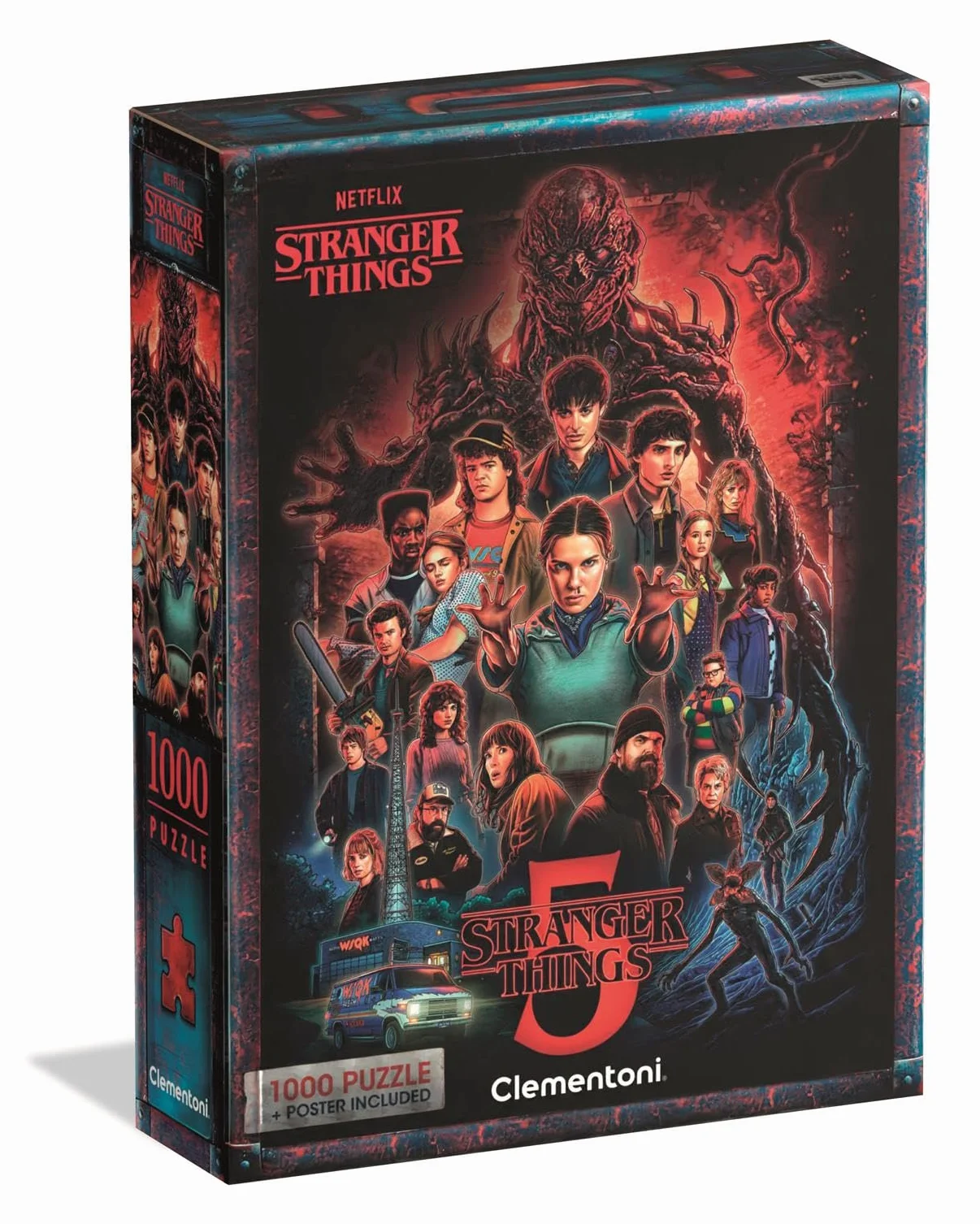 CLEMENTONI, PZL 1000 COMPACT STRANGER THINGS 5, 37096