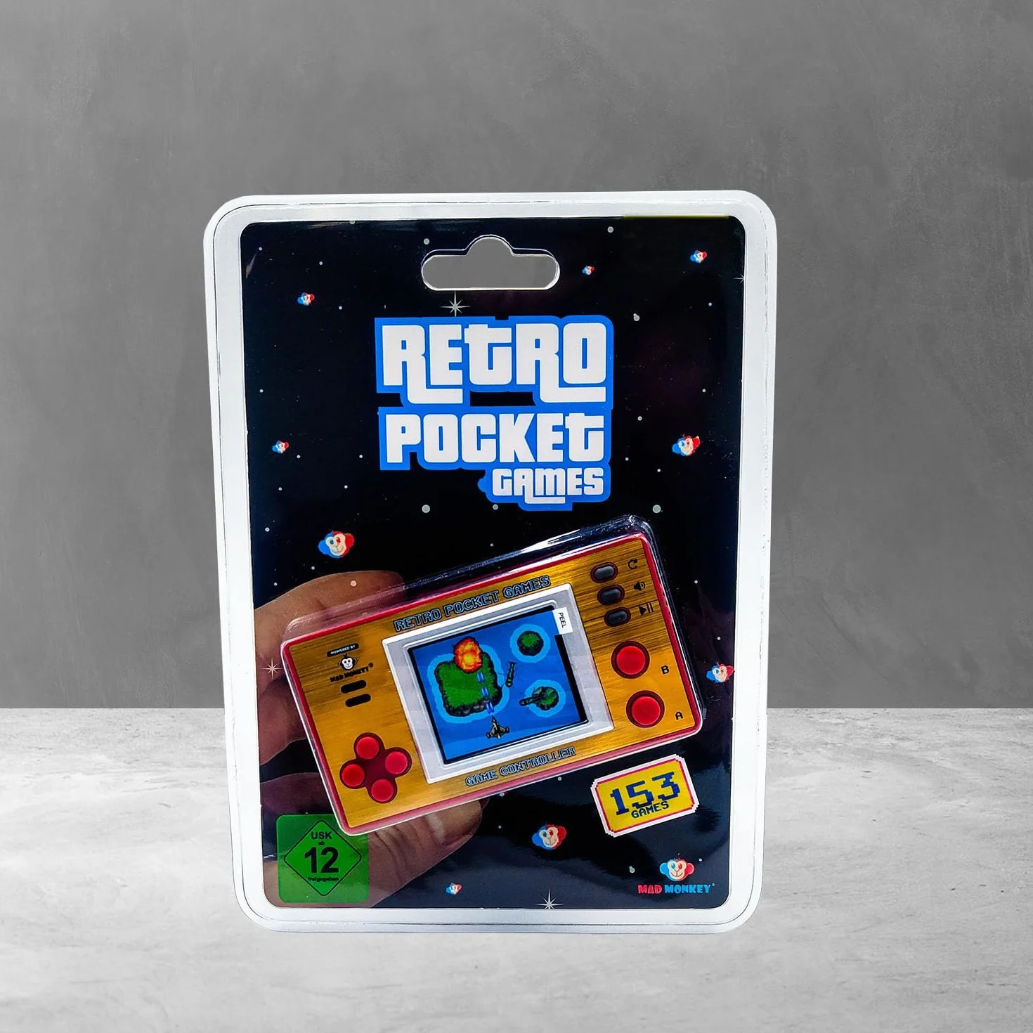 Retro Handheld - konsola do gier w podróży - Mad Monkey