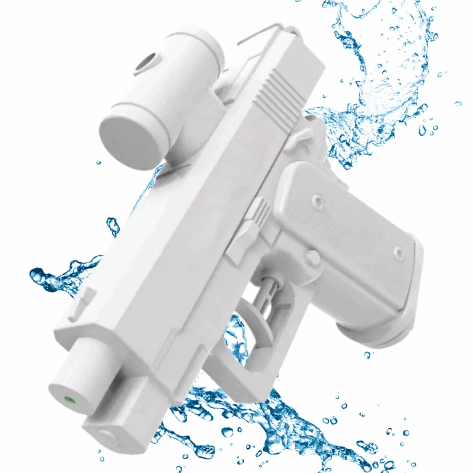 Prank dwukierunkowy pistolet na wodę, odwrócony spray do wody Squirter Toys | Zabawka do wyciskania wody | Pistolet na wodę może być używany z przodu i z tyłu, latem na świeżym powietrzu, do kąpieli