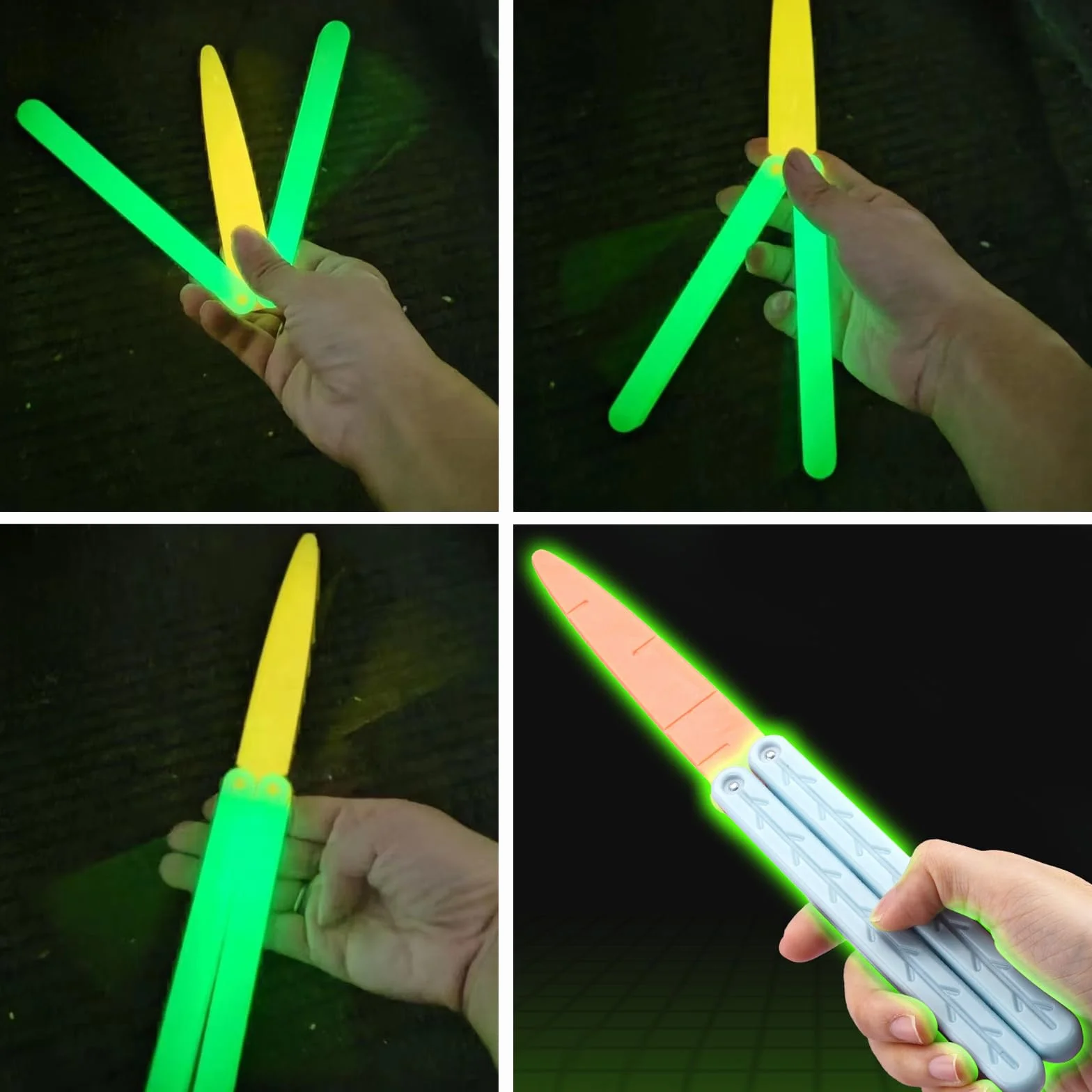 4 szt. zabawki Fidget Toys, zabawka antystresowa, mały latający nóż 3D, zabawka redukująca stres, nastolatki dorośli dziecko