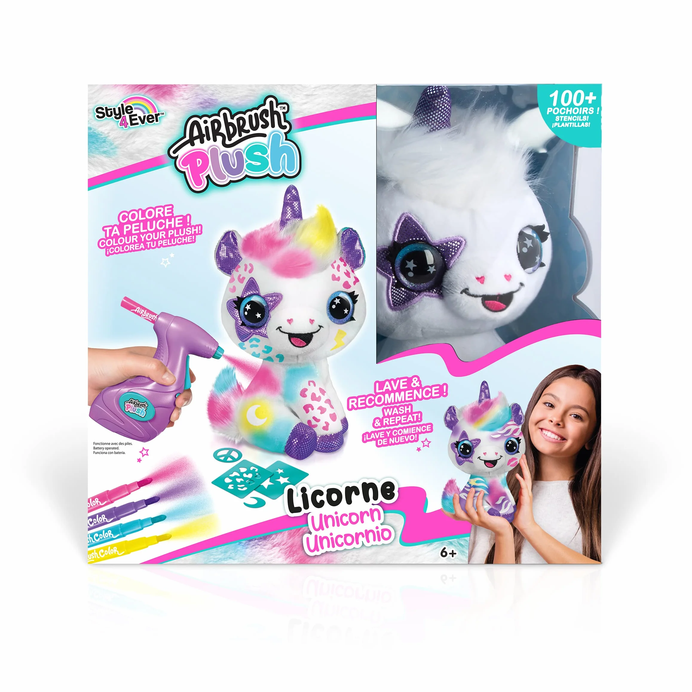 Canal Toys - Pokoloruj swój Jednorożec ZABAWKI, od 6 roku życia, kolor biały (OFG 228)