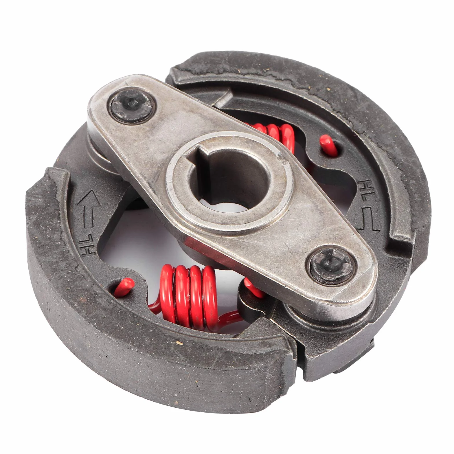 Voluxe Kieszonkowe sprzęgło rowerowe, kieszonkowe sprzęgło silnika rowerowego, 2-suwowe części motocyklowe 43cc 47cc 49cc mini motocykl ATV sprzęgło rowerowe do brudnego roweru motocykl koło