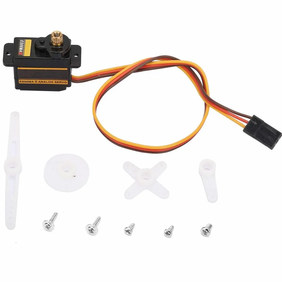Serwo analogowe Mini Metal Gear do szybkiego analogowego serwa EMAX ES08MA II 12g / 1,8kg / 10sec