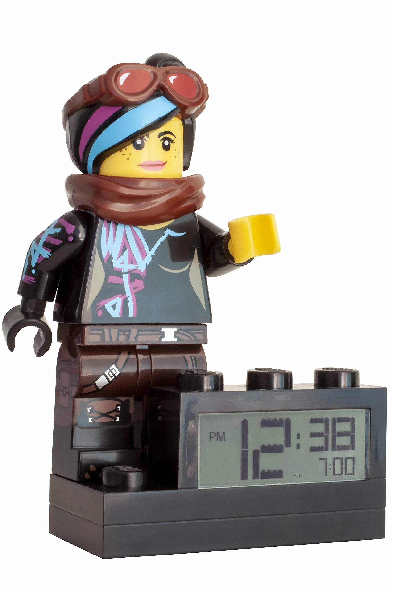 LEGO Film 2 9003974 Wyldstyle dziecięcy miniaturowy budzik