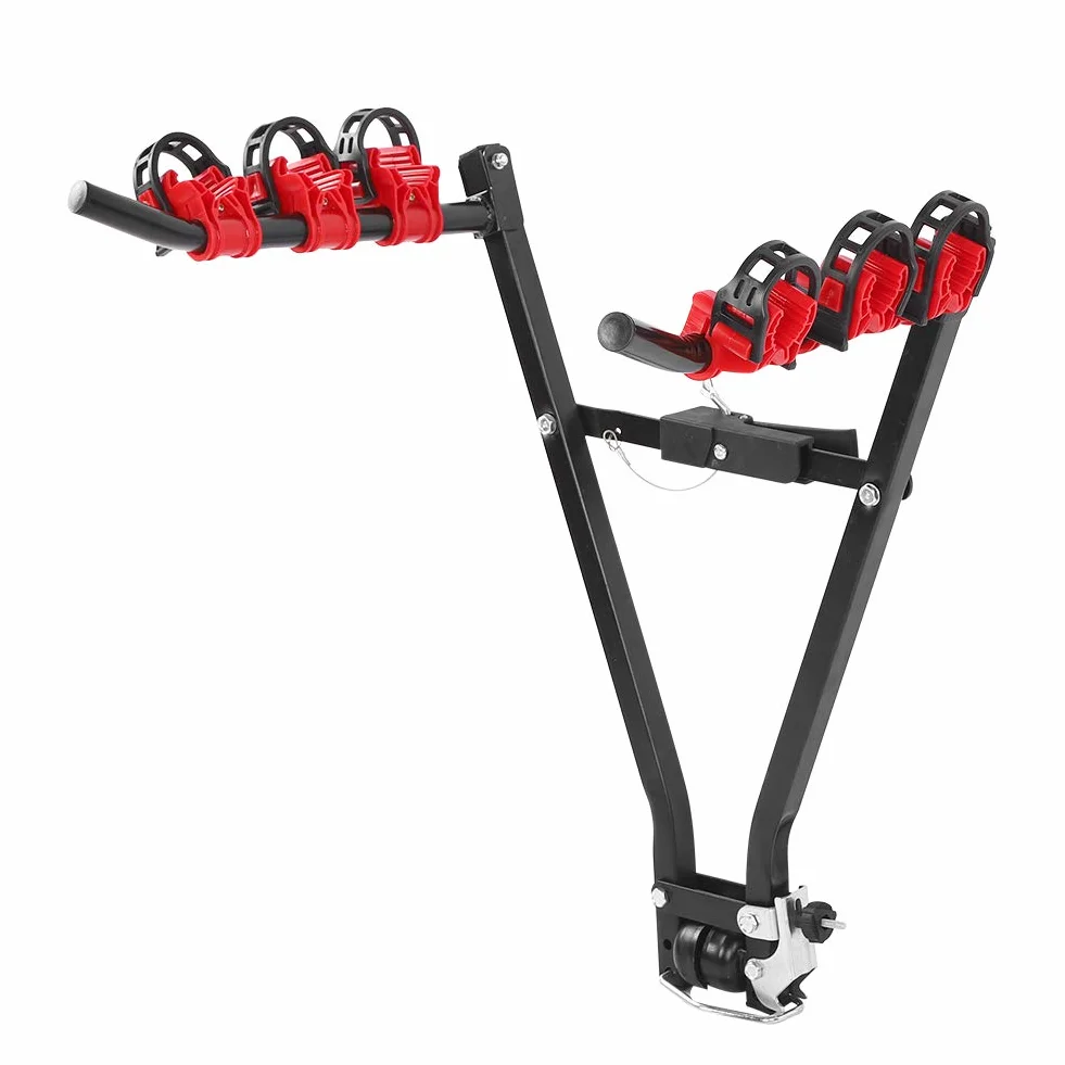 Uniwersalny uchwyt na rower samochodowy, 3 rowery, uchwyt na rower bagażnik samochodowy, uchwyt rowerowy, maksymalny: 60 kg, standardowy
