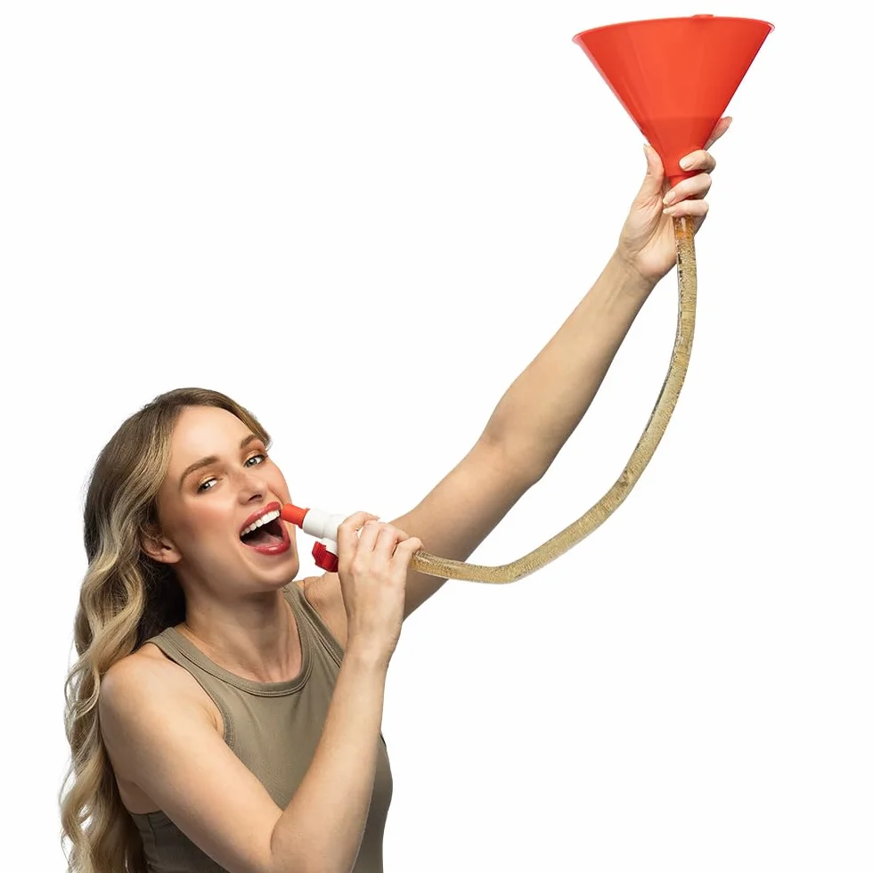 Boland - 30862 - Party Beer Funnel, Beer Bong, gra do picia na festiwale lub urodziny, gra imprezowa