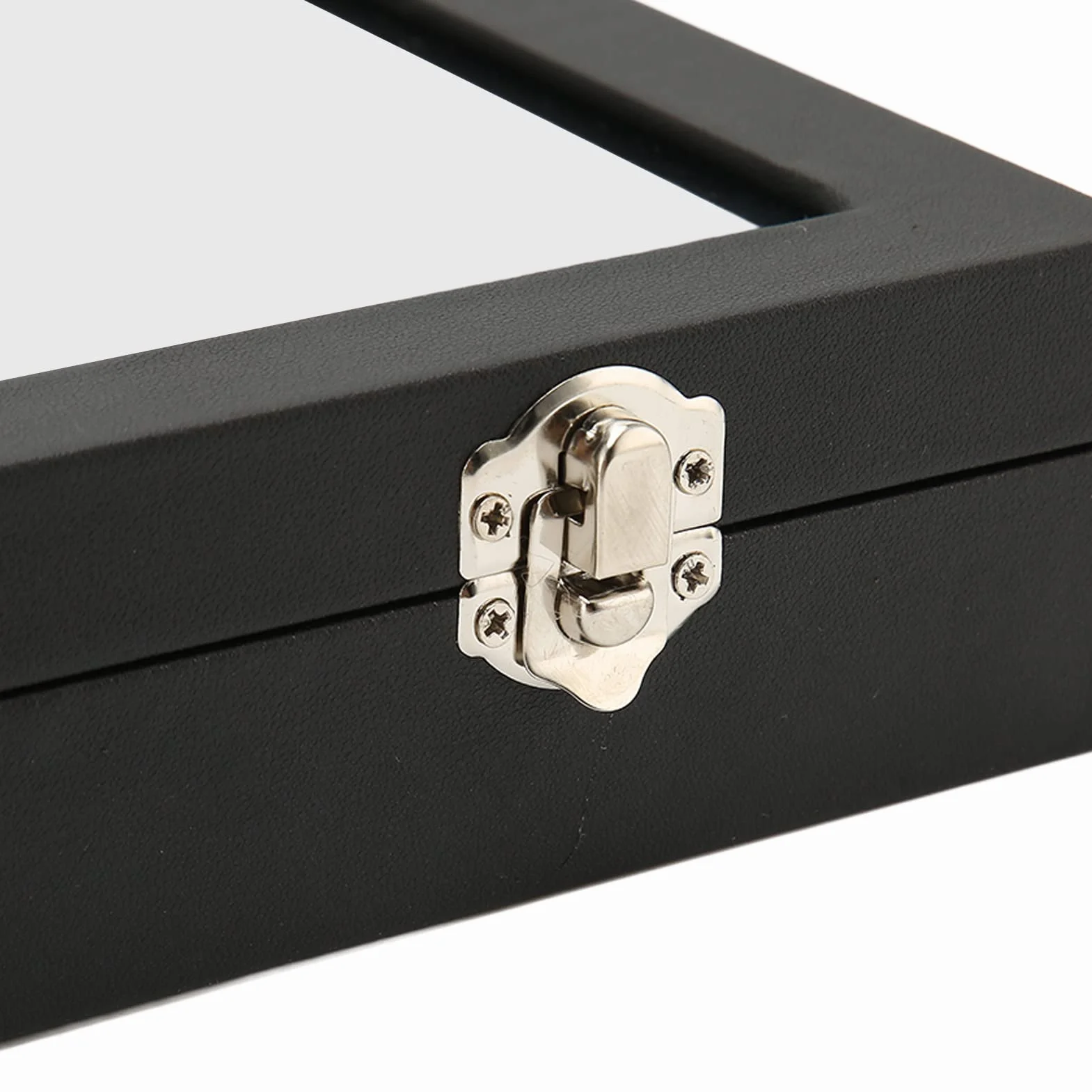 Pin Display Case, 13,8 X 9,4 X 2 Cale, Duża pojemność, Przezroczysta Pyłoszczelna Ramka do Kolekcji Pinów, Rama Shadow Box na Medale Wojskowe, Tagi Plażowe, Szpilki do Biżuterii