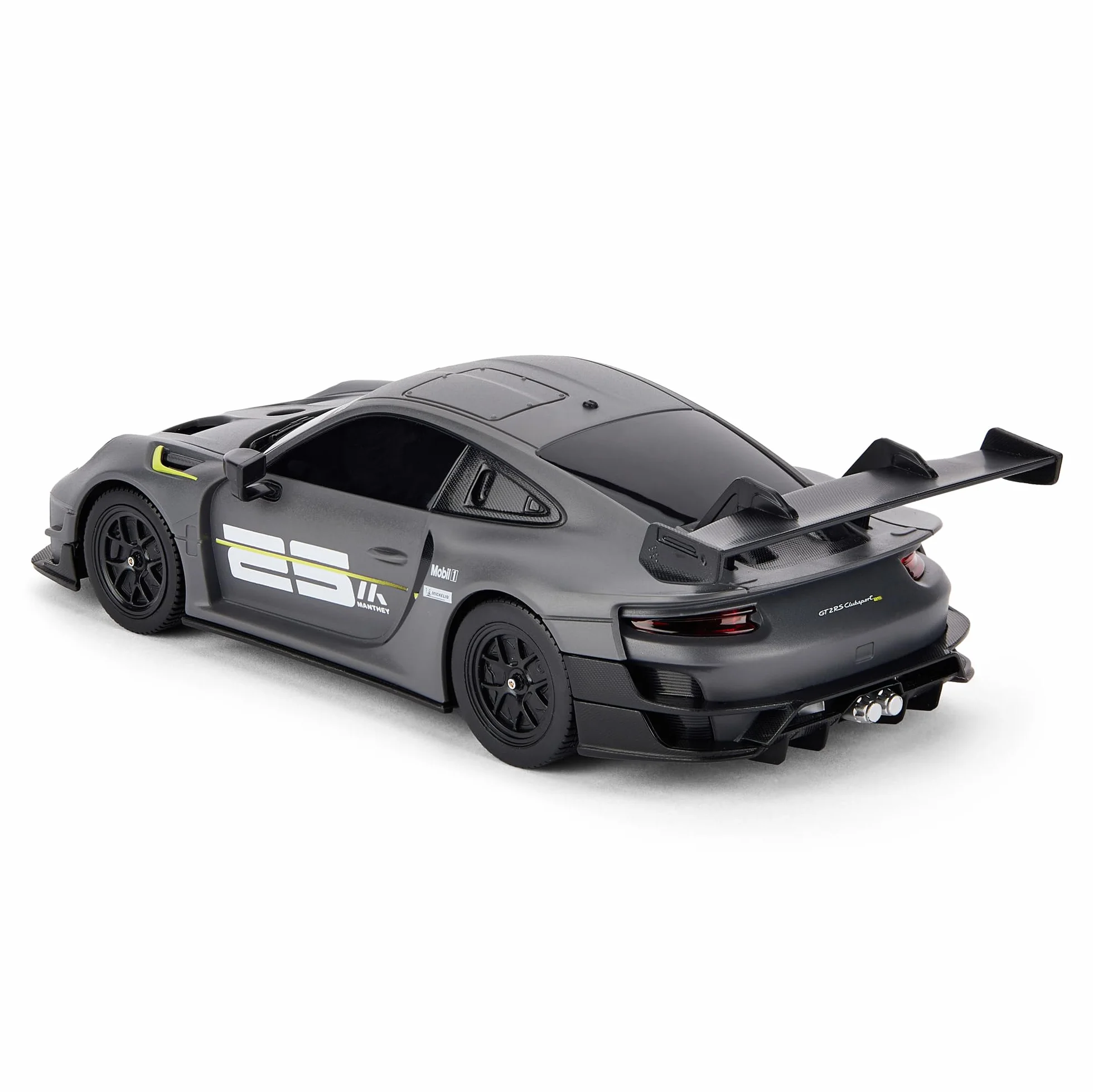 Porsche 911 GT2 RS Clubsport 25 Samochód zdalnie sterowany - Skala 1:24 Oficjalnie licencjonowany samochód RC o wysokiej wydajności, szary - idealny dla chłopców i dziewcząt