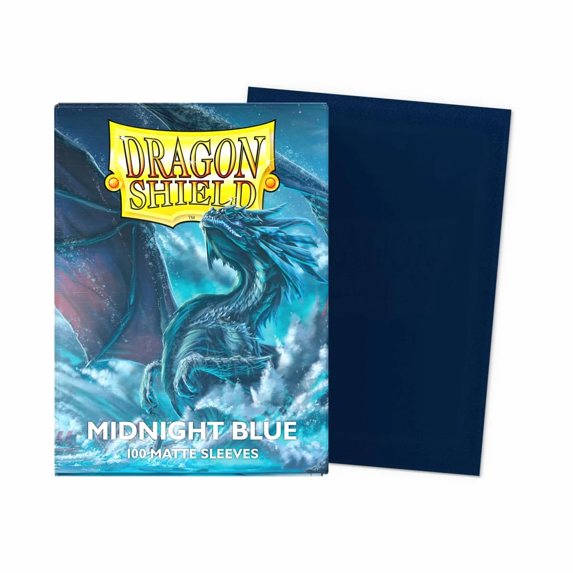 Dragon Shield Pudełko 100 ct - Midnight Blue matowe rękawy