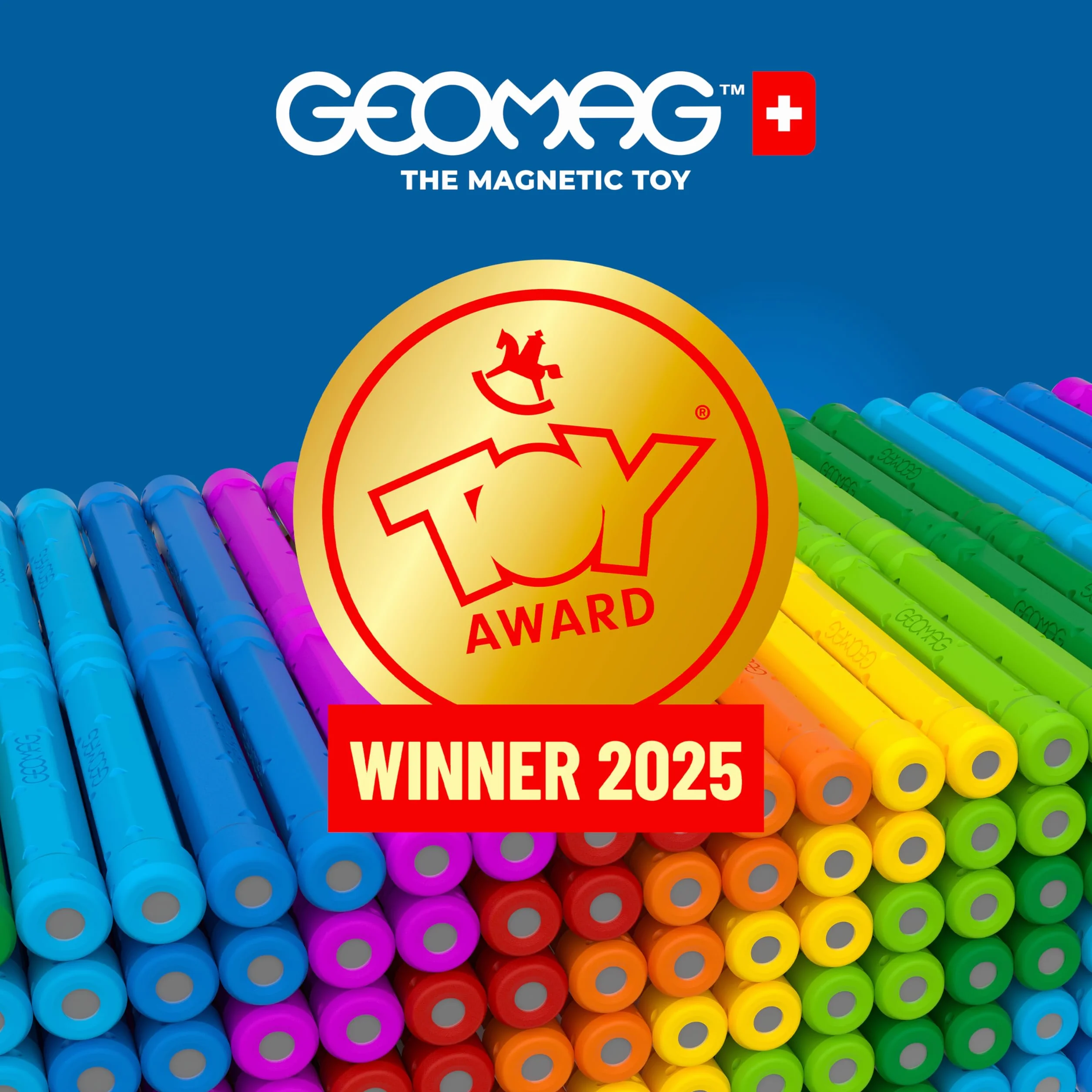Geomag 263 Color zabawka konstrukcyjna, 91-częściowa, Pièces