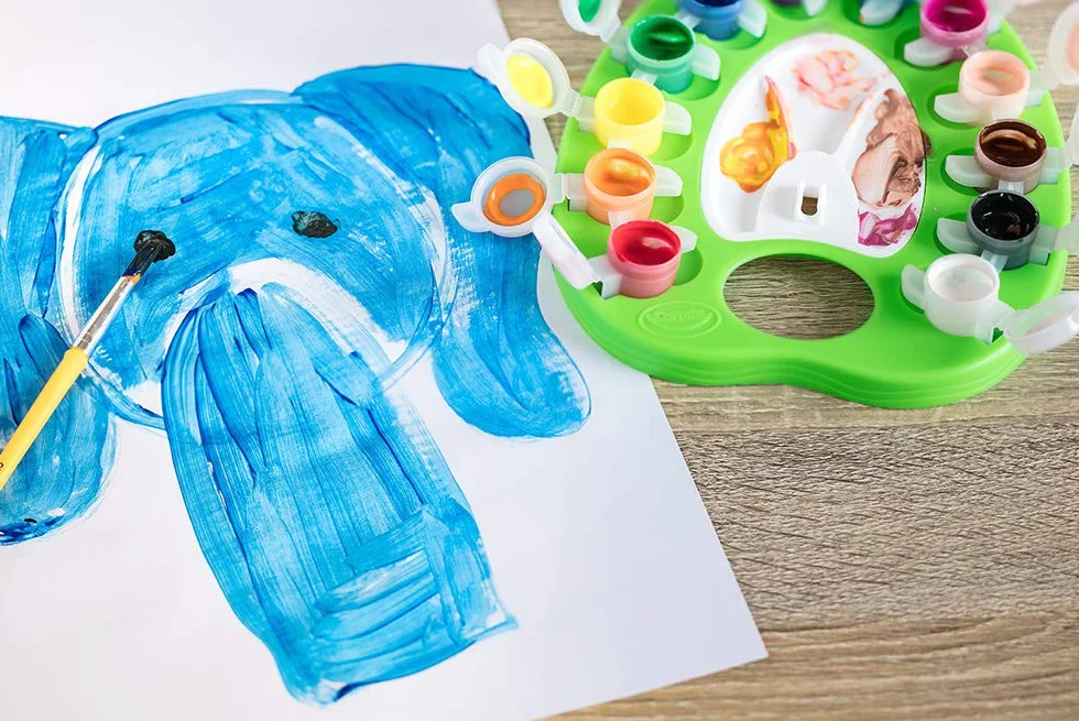 Crayola Lavabilissimi Farba, Wielokolorowy, 12 Sztuk