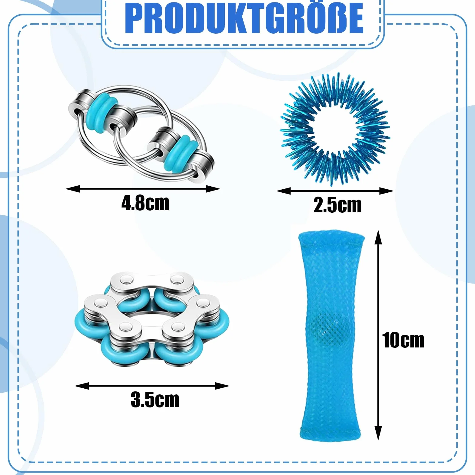 Zestaw zabawek fidget Toys, 16 sztuk