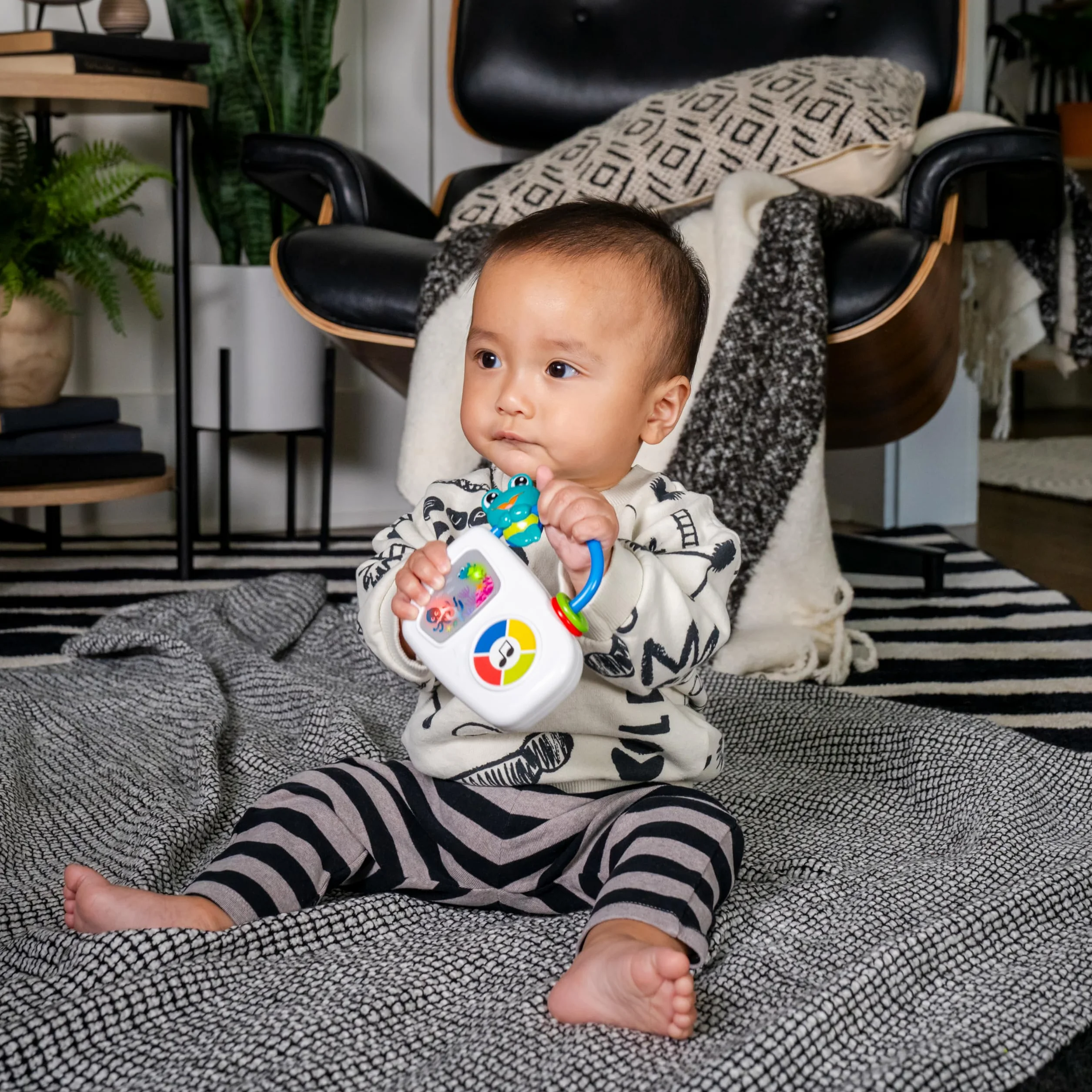 Baby Einstein Ocean Explorers morskie melodie muzyczne świecące zabawki, wiek 3+ miesiące