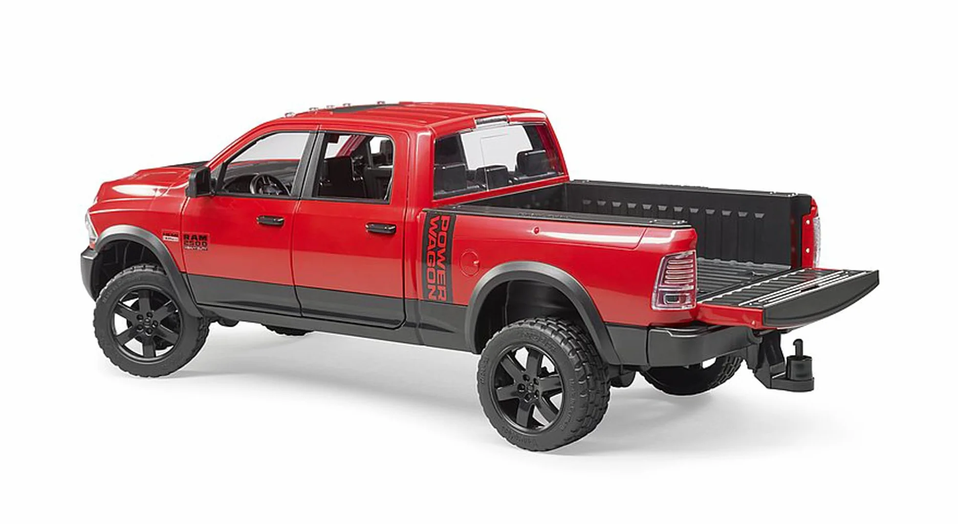 bruder 02500 - RAM 2500 Power Wagon - 1:16 Pojazdy, Pick-up, 4x4, Ciężarówka z platformą, Samochód, Jeep, Zabawki