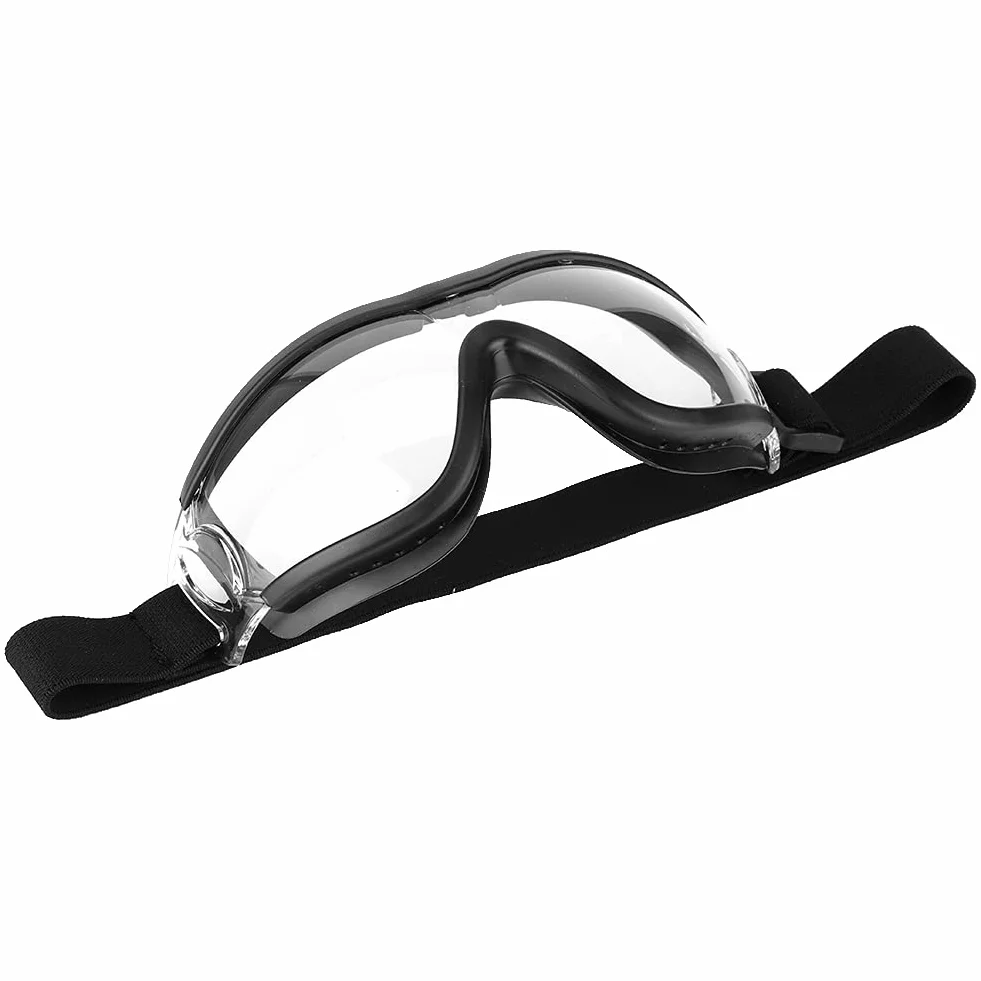 Bnineteenteam Regulowane Gogle Motocyklowe Anty Mgły, Wiatroodporne, Okulary Bezpieczeństwa z ochroną Oczu, Przezroczyste Soczewki do Jazdy na Nartach, Jazda na Rowerze