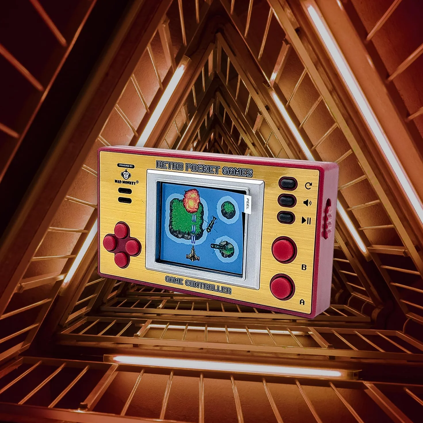 Retro Handheld - konsola do gier w podróży - Mad Monkey